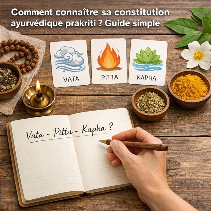 Connaître sa constitution ayurvédique prakriti : guide complet