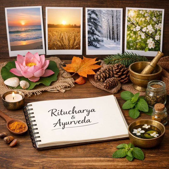 Ritucharya en ayurveda : vivre au rythme des saisons