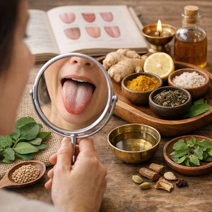 Pourquoi observer sa langue en ayurveda ? Guide simple et pratique