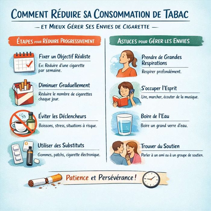 Comment réduire sa consommation de tabac progressivement ?
